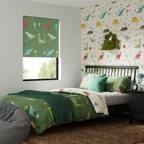 Dino Twist Safe Blackout Roller Blind