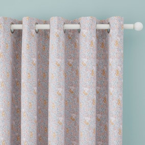 Ditsy Bunny Blackout Eyelet Curtains