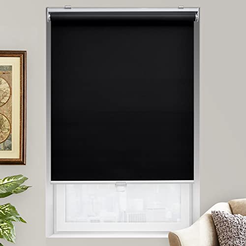 AOSKY Cordless Roller Shades Blackout Blinds for Windows Room Darkening Rolled Up Shades with Spring System, UV Protection Window Shades Door... AOSKY Cordless Roller Shades Blackout Blinds for Windows Room Darkening Rolled Up Shades with Spring System, UV Protection Window Shades Door...
