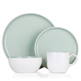 Barbary & Oak Oslo Stoneware 16 Piece Dinner Set