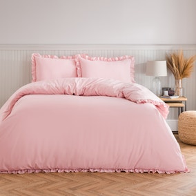 Briona Frilled Edge Duvet Cover & Pillowcase Set Briona Frilled Edge Duvet Cover & Pillowcase Set