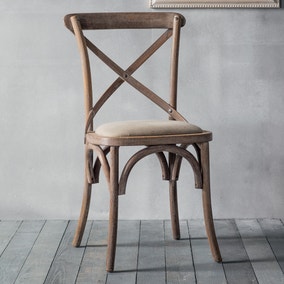 Carter Set of 2 Dining Chairs, Oak Carter Set of 2 Dining Chairs, Oak