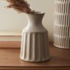 Concave Ceramic Vase