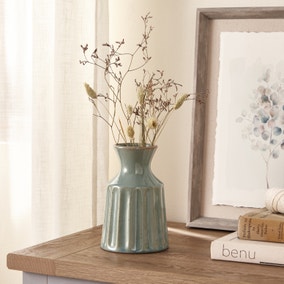Concave Ceramic Vase