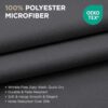 Joydeco Blackout Curtains 72 Inch Length, Grey 52 ×72 Curtains for Bedroom, Thermal Insulated Long Curtains & Drapes 2 Burg, Room Darkening Grommet...