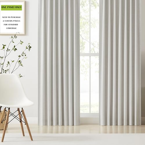 Kayne Studio Nature Blended Linen Pinch Pleat Blackout Curtains 84 inch Long for Living Room Bedroom,Thermal Insulated Window Treatments Pleated... Kayne Studio Nature Blended Linen Pinch Pleat Blackout Curtains 84 inch Long for Living Room Bedroom,Thermal Insulated Window Treatments Pleated...