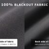 LazBlinds 100% Blackout Roller Shades, No Tools No Drill Cordless Blinds for Windows, Thermal Insulated UV Protection Privacy Window Shades for...