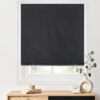 LazBlinds 100% Blackout Roller Shades, No Tools No Drill Cordless Blinds for Windows, Thermal Insulated UV Protection Privacy Window Shades for...