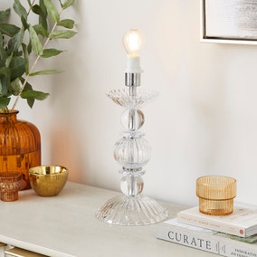 Maisie Ribbed Base Only Table Lamp Maisie Ribbed Base Only Table Lamp