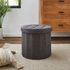 Round Storage Ottoman Round Storage Ottoman