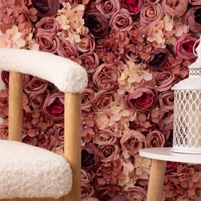 Set of 2 Artificial Premium Mixed Flower Wall Panels Set of 2 Artificial Premium Mixed Flower Wall Panels