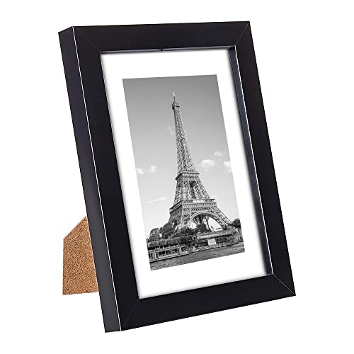 upsimples 5x7 Picture Frame Set of 10, Display Pictures 4x6 with Mat or 5x7 Without, Multi Photo Frames Collage for Wall or Tabletop Display, Black upsimples 5x7 Picture Frame Set of 10, Display Pictures 4x6 with Mat or 5x7 Without, Multi Photo Frames Collage for Wall or Tabletop Display, Black
