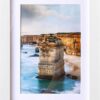 wyooxoo 5x7 Picture Frame Made of Solid Wood Photo Frame Display Pictures 4x6 with Mat or 5x7 Without Mat For Table top Display or Wall, White, 1 Pack