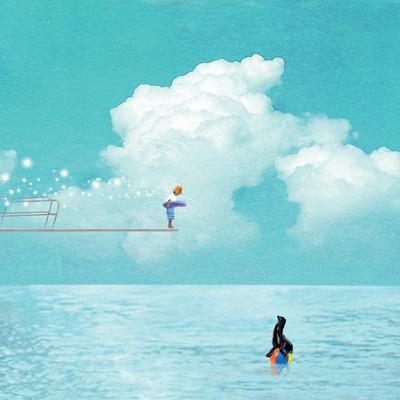 High Dive - Wall Art Print, 16x16 High Dive - Wall Art Print, 16x16