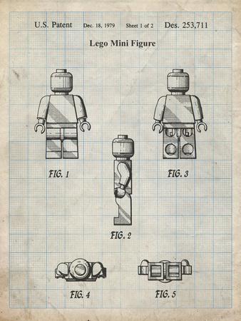PP41 Antique Grid Parchment - Giclee Print, 12x16 PP41 Antique Grid Parchment - Giclee Print, 12x16