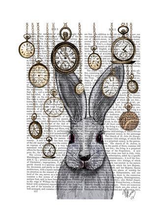 Rabbit Time - Wall Art Print, 9x12 Rabbit Time - Wall Art Print, 9x12