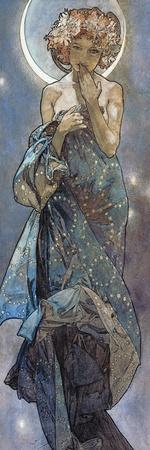 Sterne: Der Mond, 1902 - Giclee Print, 8x24 Sterne: Der Mond, 1902 - Giclee Print, 8x24